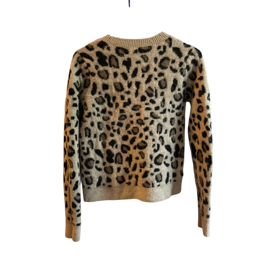 Halogen Leopard Print Pullover Sweater Women's Si… - image 3